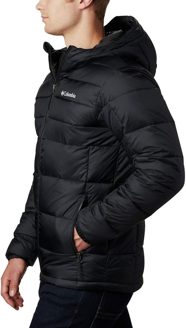 Columbia mens Buck Butte Insulated Hooded Jacket: Clothing