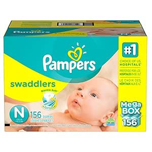pampers swaddlers mega box