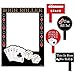 Big Dot of Happiness Las Vegas - Casino Themed Party Selfie Photo Booth Picture Frame & Props - Printed on Sturdy Material