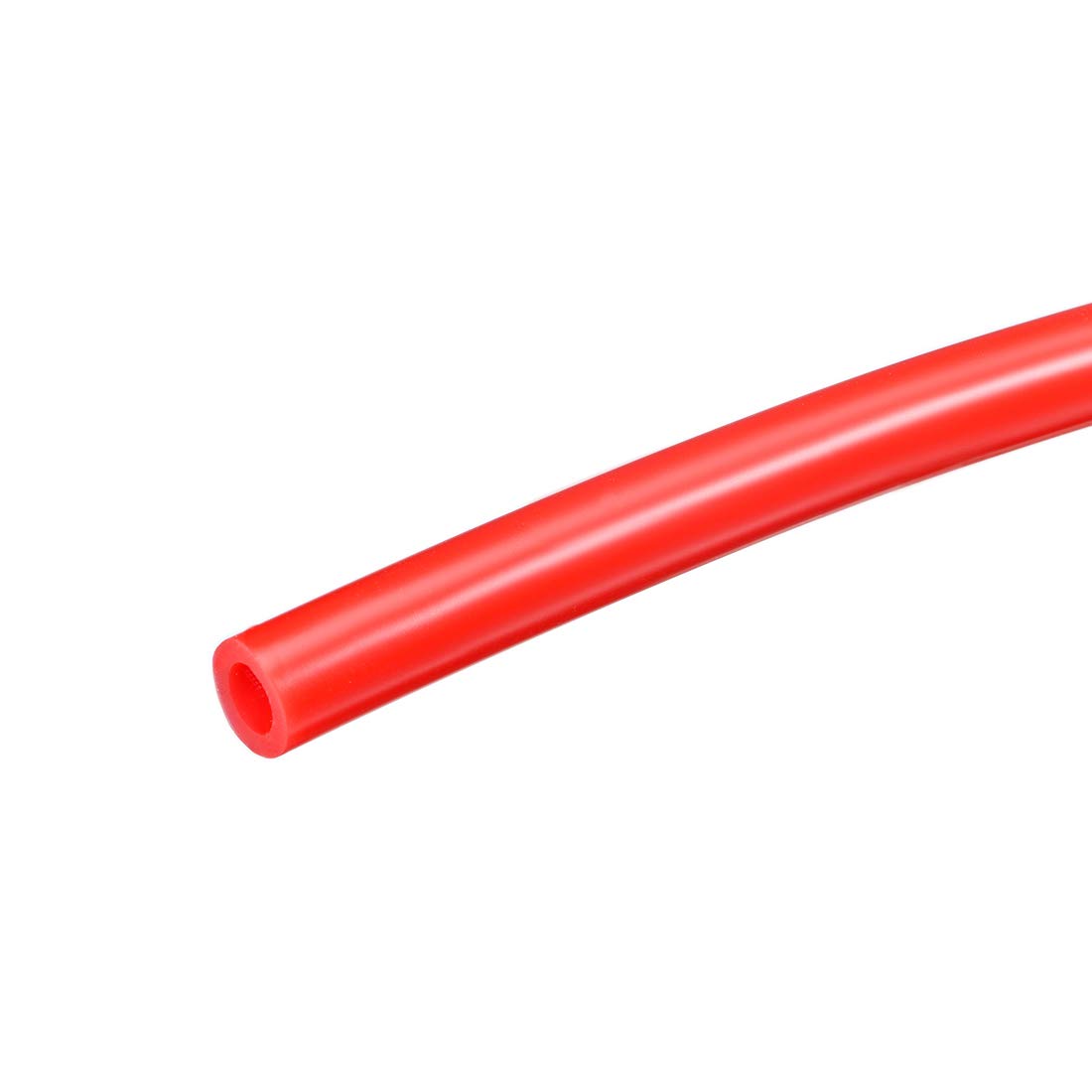 sourcing map Silicone Tubing 6mm ID x 10mm OD 10ft Flexible Silicone Rubber Tube Air Hose Water Pipe for Pump Transfer Red