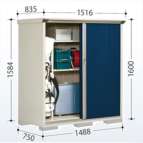 タクボ物置 Gp グランプレステージ ジャンプ Gp 157bf 全面棚タイプ 屋外用 小型物置 Diy