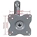 VideoSecu Articulating TV Wall Mount for Most 19 20 22 23 24 26 27 28 29 30 32 LCD LED Displays VESA 100 Full Motion Tilt Arm Bracket ML12 B0E