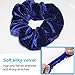 Velvet Hair Scrunchies, Scrunchie Bulk Silk Satin Hair Accessories Woman Headband, Suitable for Assorted Girl Cute Ribbon