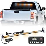 XRIDONSEN 35 inch Traffic Advisor Light Bar 144 LED