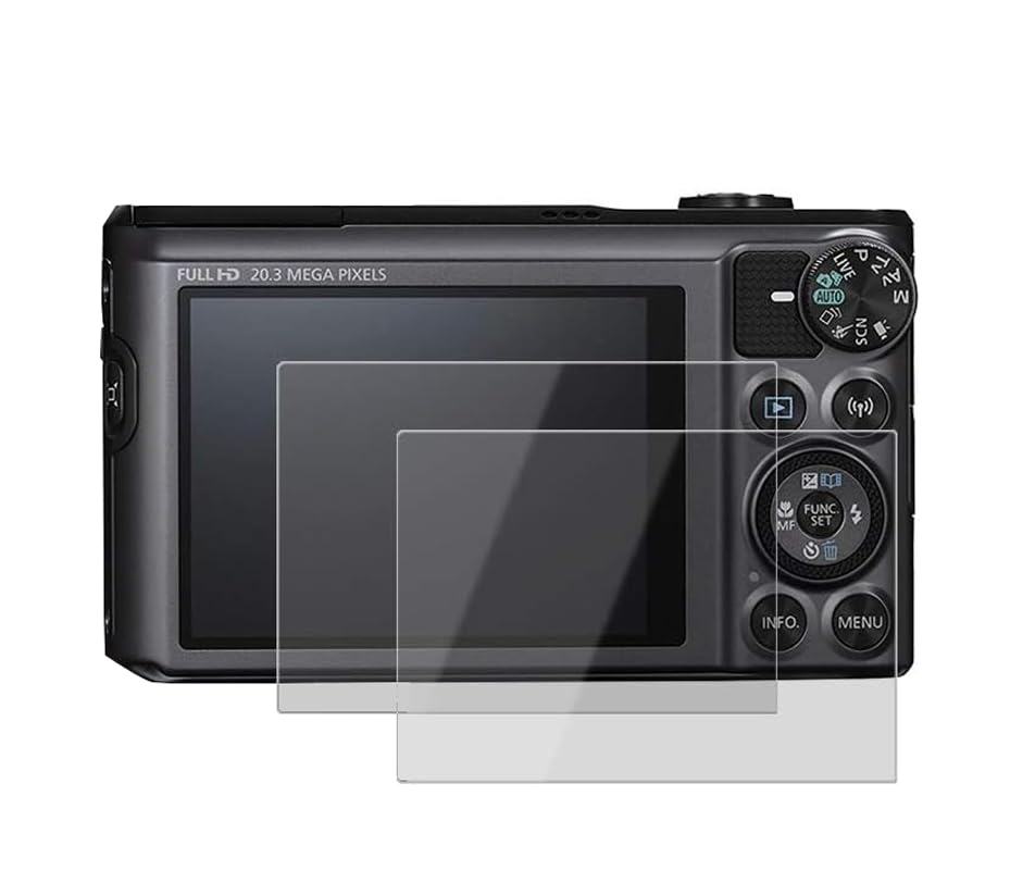 kinokoo Screen Protector for for Canon PowerShot SX720 HS/SX710 HS/SX620 HS/SX610 HS camera, 0.25mm 9H Hardness Tempered Glass Film for SX720 SX710 camera - Anti-Scratch&Anti-Finger Print (2 Pack)