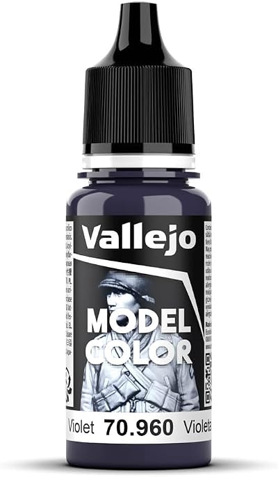 Vallejo Model Color Violet 17 ml Acrylic Paint Waterbased Brush Painting