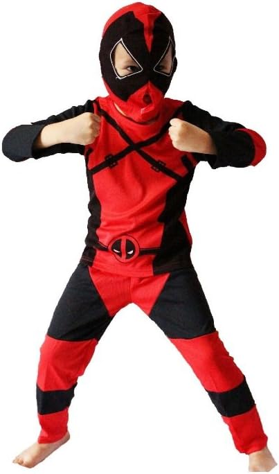 Deadpool Halloween Toddler Boy Costumes Halloween Kids Clothes 7