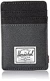 Herschel Supply Co. Men's Raven RFID Blocking Card Holder Wallet With Money Clip