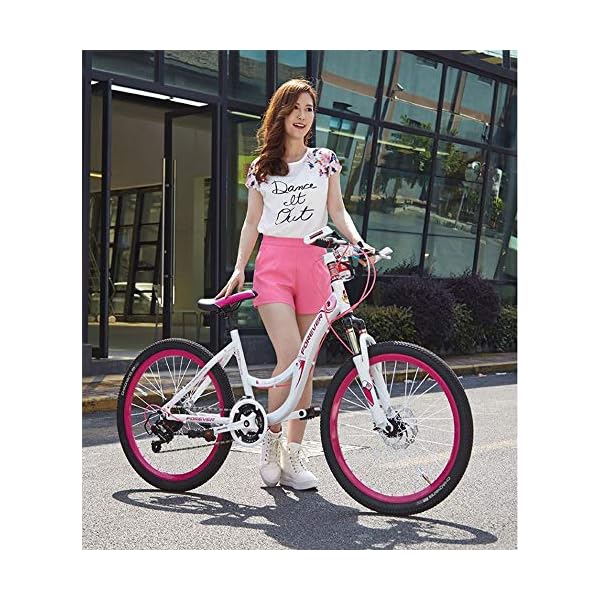 €617.54 GPAN 24 Pollici Bici Mountain Bike Donna Bicicletta 27  velocità,Freni a Disco e Sospensione Telaio in Lega di Alluminio… -  bikewebshop.it
