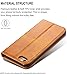 SINIANL Compatible with iPhone XR Case, Premium Leather Wallet Case Business Credit Card Holder Folio Flip Cover for iPhone XR - Khaki