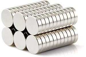 PROMAGE 30pcs 12 x 2mm approximately - Multi-use Refrigerator Magnets for Refrigerator Science Crafts Projects