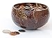 Hawaiian Candle & Bath – Plumeria Scented Soy Candle in Real Coconut Shell, 16oz, Hand Poured