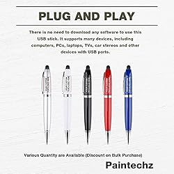 Paintechz Custom Pen USB Flash Drives 500 Pack