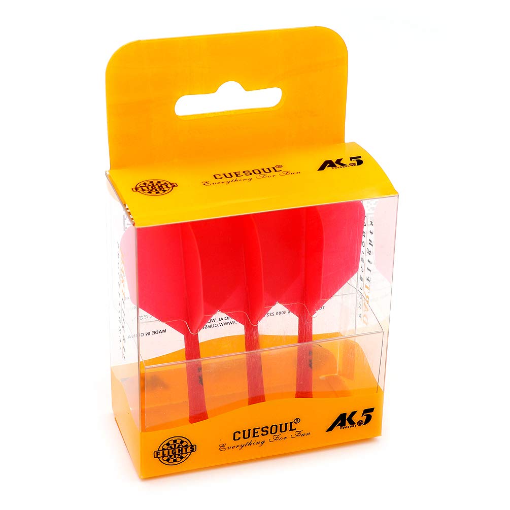 CUESOUL ROST Integrated Dart Shaft and Flights,big wing shape,Set of 3