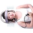 WOOLALA Cervical Neck Traction Device, Chronic Neck Pain Relief Muscle Relax Pillow with Band Neck Curve Correct Home Neck Stretcher