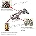 FYTRONDY Inset Stainless Steel Soft Slow Close Kitchen Cabinet Door Hinges,ONE Pair (2 PCS ) in Pack