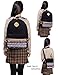 Leaper Canvas Laptop Bag Backpack Shoulder Bag Purse Black