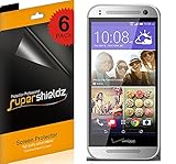 [6-Pack] Supershieldz- High Definition Clear Screen Protector For HTC One Remix (Verizon) + Lifetime Replacements Warranty [6-PACK] - Retail Packaging