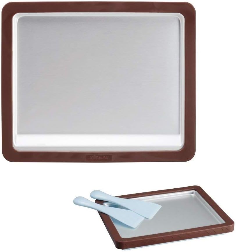 Doshisha Ice Cream Roll Maker Easy Make Ice Cream Roll Pan for Kids