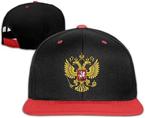 Russia's Coat Of Arms Adjustable Unisex Hip Hop Baseball Cap Stylish Flat Hat For Child One Size