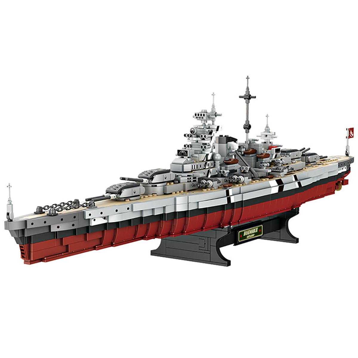 Hammond Collection Brihappen Bismarck Battleship Building Kits For