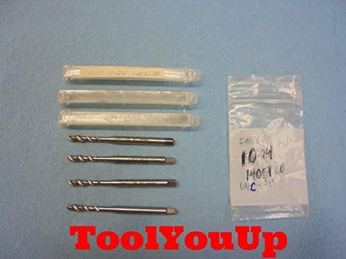 4 pcs New EMUGE #10-24 UNC 2B 1 ENORM - Z/E Spiral 3 Flute TAP BU5135005007