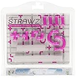 Violet Purple Strawz Connectable Build Your Own Straws Construction Kit - Fun Modular Interlocking Educational Toys