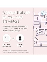 Sensor de movimiento Samsung SmartThings, Blanco, F IRM US 2