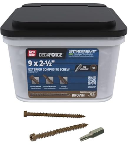 TrapEase 3 Deck Screw 2-1/2