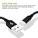 Zcen Lightning Cable 4Pack 3FT 6FT 6FT 10FT Nylon Braided Certified iPhone Cable USB Cord Charging Charger for iPhone X,8, 7, 7 Plus, 6, 6s, 6+, 5, 5c, 5s, SE, iPad, iPod, iPod Touch Black Blue
