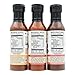Simple Girl BBQ Sauce 3 Pack - Sweet N Spicy, Carolina Kick and Hot Sauce