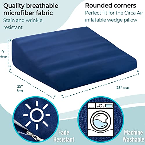 Circa Air Wedge Pillow Cover Bed Wedge Pillow Case for Inflatable