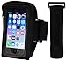 i2 Gear Cell Phone Armband for Running & Exercise - Workout Phone Holder with Adjustable Arm Band & Zipper Pocket – Universal Armband for iPhone 5, SE (20 inch)