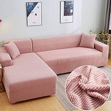 Huanxa Samt Elastisch Sofa Abdeckung Fur Ecksofa 1 2 3 Sitzer Sofabezug Sofahusse Fur Amazon De