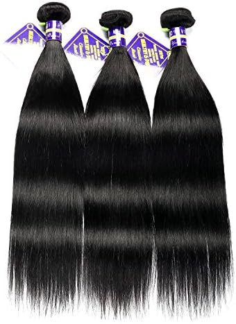 Favor Beauty Virgin Brazilian Straight 100% Human Hair Extension 3Bundles 16 18 20 Cheap Human Hair Product Unprocessed Natural Black Grade 6A