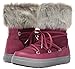 Crocs Women's Lodge Point Lace Snow Boot, Pomegranate, 9 M US