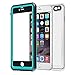 iPhone 6S Clear Waterproof Case, Easylife IP68 Certified Extreme Durable Shockproof Snowproof Full Sealed Perfectly Fit iPhone 6S/6 (Blue&Crystal)