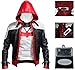 Laverapelle Batman Arkham Knight Red Hood Men Vest and Jacket 2 In 1 - Large