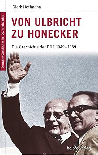 Von Ulbricht Zu Honecker Die Geschichte Der Ddr 1949 1989 Hoffmann Dierk 9783898094153 Amazon Com Books
