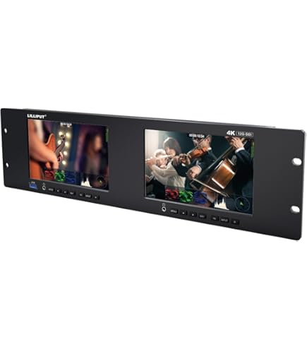 Moniteur Rack Lilliput RM-1730S – 17.3″ HD – Entrées/Sorties SDI/HDMI – Métal – Neuf