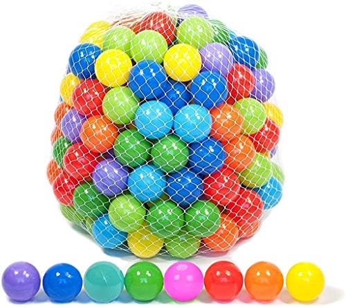 Playz 50 Soft Plastic Mini Play Balls w 