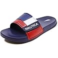 Nautica Men's Athletic Slide, Adjustable Straps Comfort Sandal