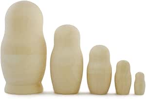 paintable nesting dolls