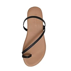 CUSHIONAIRE Women's Catalina toe ring Sandal with