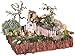 Joykick Fairy Garden Flower Door Kit - Miniature Hand Painted Figurine Statues with Accessories - Set of 6pcs for Your House and Lawn Decor