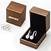 925 Sterling Silver Freshwater Cultured Pearl Dangle Drop Earrings for Women AAA+ Quality 8mm Black Pearl Women's Earrings