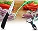 Abundant Chef (TM) Premium 9 Piece Ceramic Cutlery Knife and Peeler Set (6