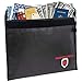Fireproof Document Bags 2192℉ Triple Layer Fire-Resistant Money Bag 15