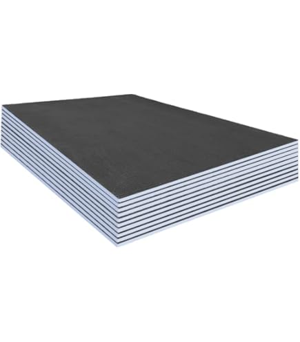 Wedi Building Panel - 24" X 48" X 1/8", 100% Waterproof Backer Board (5-Pack, 40 Sq Ft)