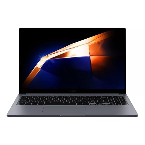 Samsung Galaxy Book4 Laptop | 15.6 Inch FHD AMOLED Display | Intel Core 3 | 8 GB RAM | 256 GB SSD | Windows 11 | Aluminium Grey| Works with Galaxy Phone & Tab